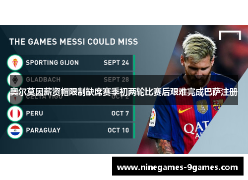 奥尔莫因薪资帽限制缺席赛季初两轮比赛后艰难完成巴萨注册 奥尔莫因薪资帽限制缺席赛季初两轮比赛后艰难完成巴萨注册